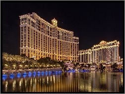 Noc, Bellagio, Hotel, Las Vegas